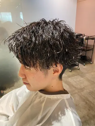 ショート パーマ ♡レイヤーカット れお♡のヘアスタイル