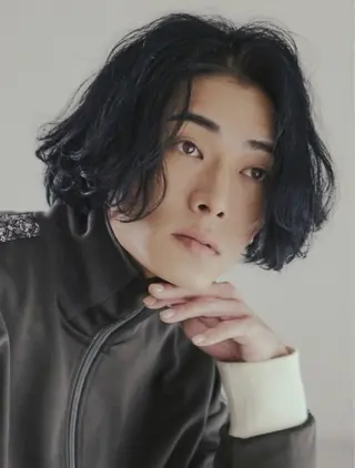 ミディアム パーマ メンズ メンズ似合わせ 【fifth】おうたのヘアスタイル