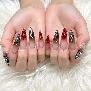 ネイル ANH ゴテゴテネイルのネイルデザイン