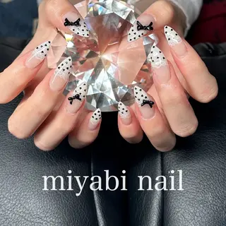 ネイル miyabi nail 桂川駅近くのネイルデザイン