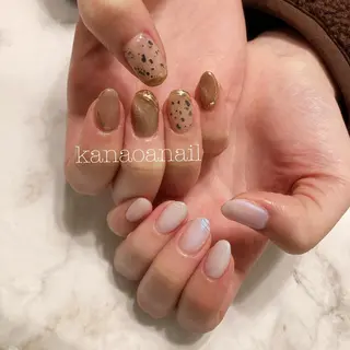 ネイル 地爪育成💅 kanaoanailのネイルデザイン