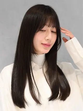 ロング Amane┆ 🌷うるつやカラーのヘアスタイル