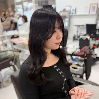ロング 榎本 雪来のヘアスタイル