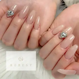 ネイル ❤️💛REBEST 京橋 nailのネイルデザイン