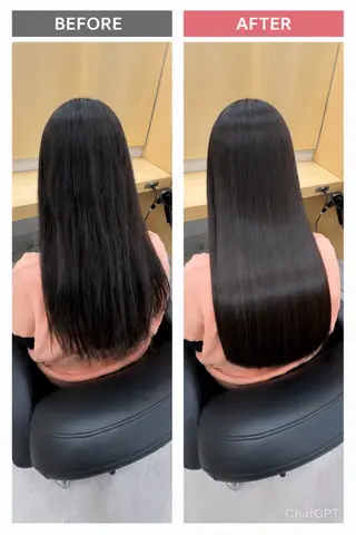 ロング レイヤーカット 古川洋之のヘアスタイル