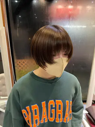 ショート 大野 智亜里のヘアスタイル