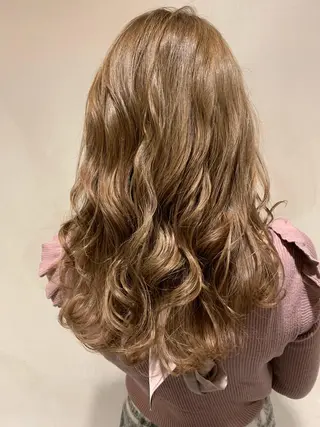 ロング カラー 美髪形成!色素改善! 秋田 和輝のヘアスタイル