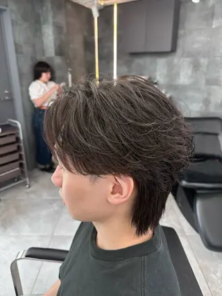 パーマ メンズ 💎メンズカット ／フェザー／細野💎のヘアスタイル