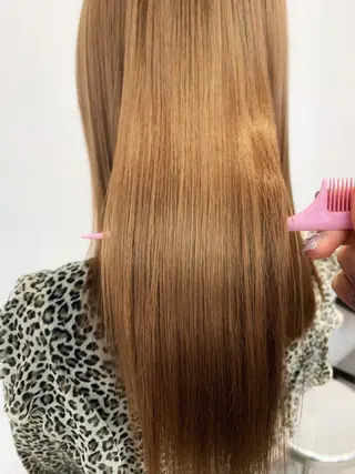ロング カラー ヘアアレンジ 🍒暖色✖️レイヤー /Haruna🍒のヘアスタイル