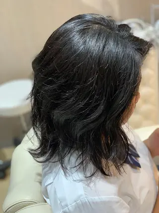ミディアム 中条 高志のヘアスタイル