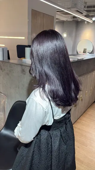 カラー 🎀西川芽依/ 暖色カラー🎀のヘアスタイル