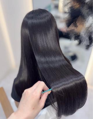 ロング カラー 艶髪・透明感カラー・ 韓国ヘア・Yuriのヘアスタイル