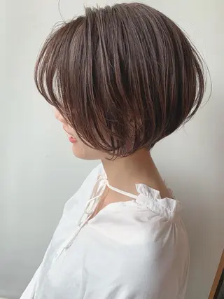 ショート 🎉骨格矯正カット ばば　としまさのヘアスタイル