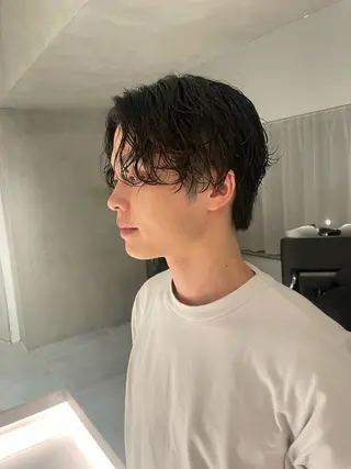 パーマ メンズ 🪞透け感&韓国ヘア 🪞honokaのヘアスタイル