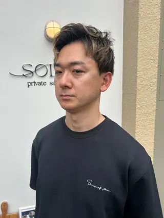ショート メンズ 久木原 ゆりのヘアスタイル