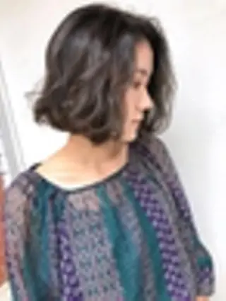 ショート パーマ 中島 大聖のヘアスタイル