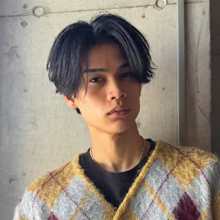 ミディアム パーマ メンズ お悩み×垢抜け特化 KAYA/渋谷のヘアスタイル