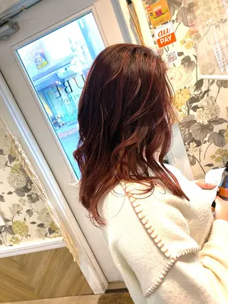 ロング Sabby氏川洸希 パーマのヘアスタイル