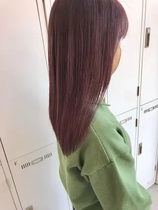 ロング カラー Saori / ボブ /顔周り/カラー🎀のヘアスタイル