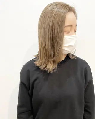ミディアム MYRTLE TSUNODAのヘアスタイル