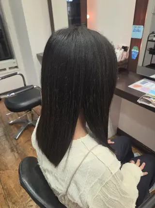 セミロング 種市 心愛のヘアスタイル