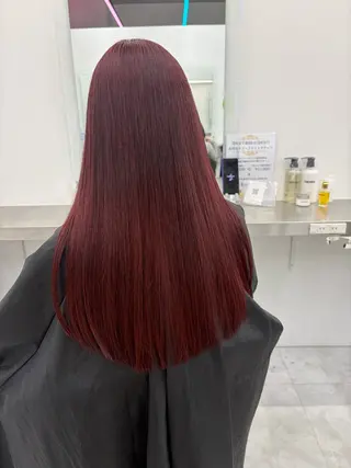 ロング 🍒韓国y2k暖色 NO.1🍒REAのヘアスタイル