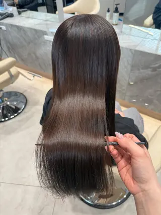 ロング カラー 木村 智美のヘアスタイル