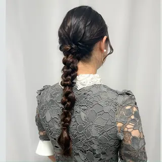 ヘアアレンジ 川崎ヘアメイク🪞 CHATEAUのヘアスタイル