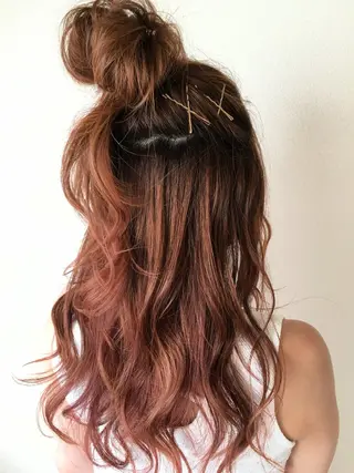 カラー ヘアアレンジ 塚本 昂のヘアスタイル