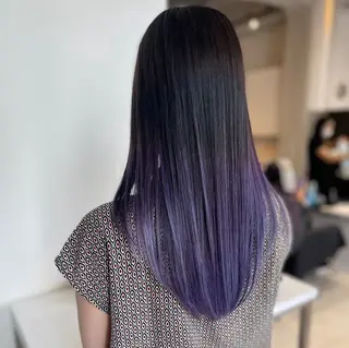ロング カラー グラデーションモデル 🩷ALIVE 七海のヘアスタイル