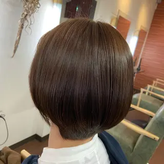 ショート カラー 💜推しインナー カラー/菊池柊真💜のヘアスタイル