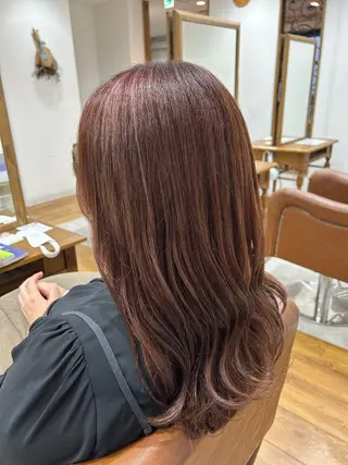 セミロング カラー 町田 未希のヘアスタイル