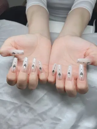 ネイル Lee Nails チップ長さだし専門店のネイルデザイン