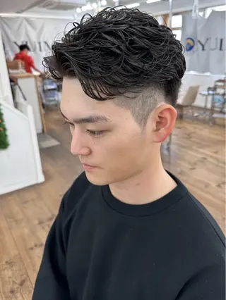ショート パーマ メンズ YUIMARL/ HIROTOのヘアスタイル