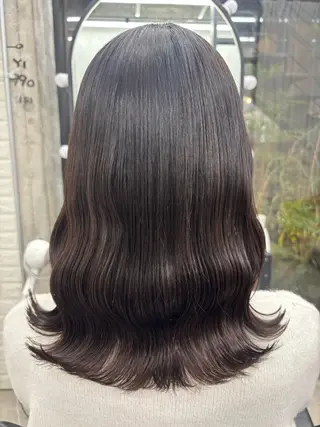 ロング 梅雨対策すぐ巻ける ☔️縮毛矯正勝倉　麗のヘアスタイル