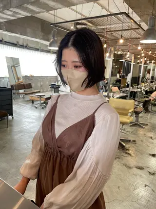 ショート カラー 海外レイヤー /NAGISAのヘアスタイル