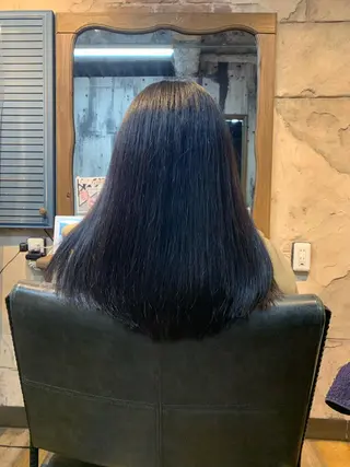ロング repose日本橋 室町のヘアスタイル