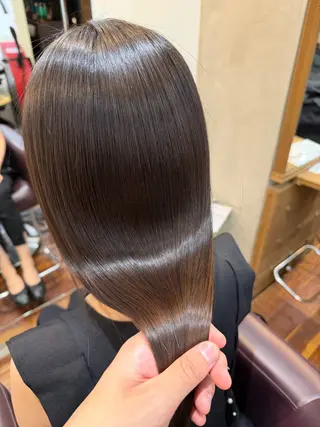 ロング 横浜✨髪質改善/ 縮毛矯正/メンズのヘアスタイル