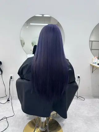 ロング カラー ダメージレスブリーチ RIKU🎨のヘアスタイル