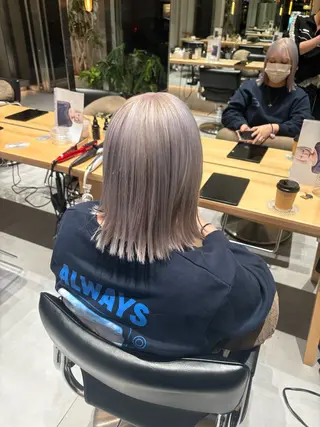 ミディアム 🌷花音🌷メンズ /艶カラー/Wカラーのヘアスタイル