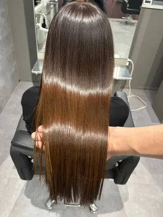 酸性ストレート 髪質改善のヘアスタイル
