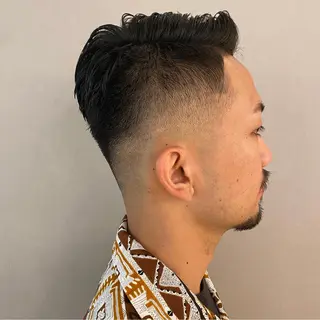 メンズ unopulir 景山 凌のヘアスタイル