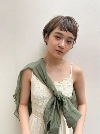 ショート 透明感カラー/ Reika☁️ིྀのヘアスタイル