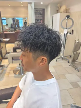 メンズ パーマ/縮毛矯正/ 店長 ・村田伊吹のヘアスタイル