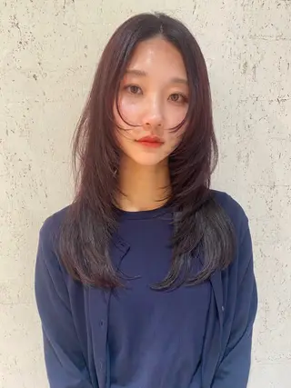 ロング カラー パーマ mai / linoah˚✧のヘアスタイル