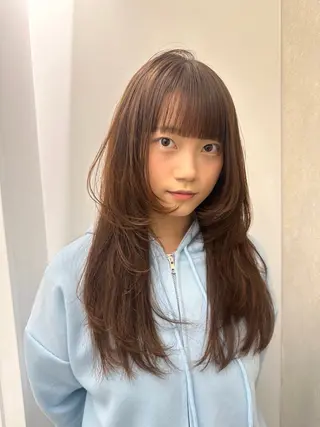ロング 韓国ヘアメンズ・レデ ィース特化ミクのヘアスタイル