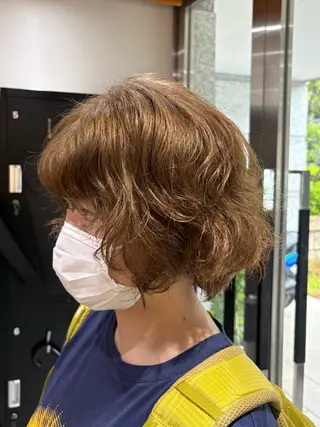ミディアム 🌿美髪矯正/ 透明感カラー/ルキのヘアスタイル