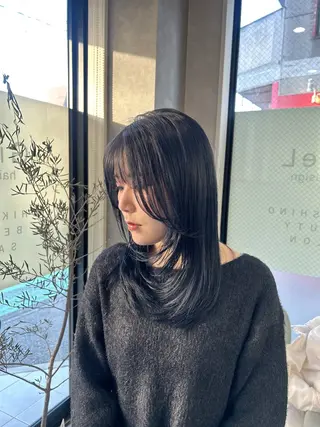 カラー 筑紫野美容師 すずのヘアスタイル