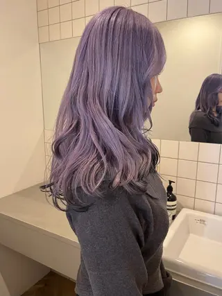 カラー yuka/ハイトーン /ボブカットモデルのヘアスタイル