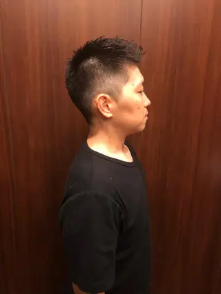 ショート メンズ 木村 りきのヘアスタイル